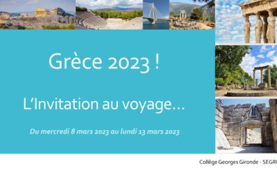 Voyage en Grèce