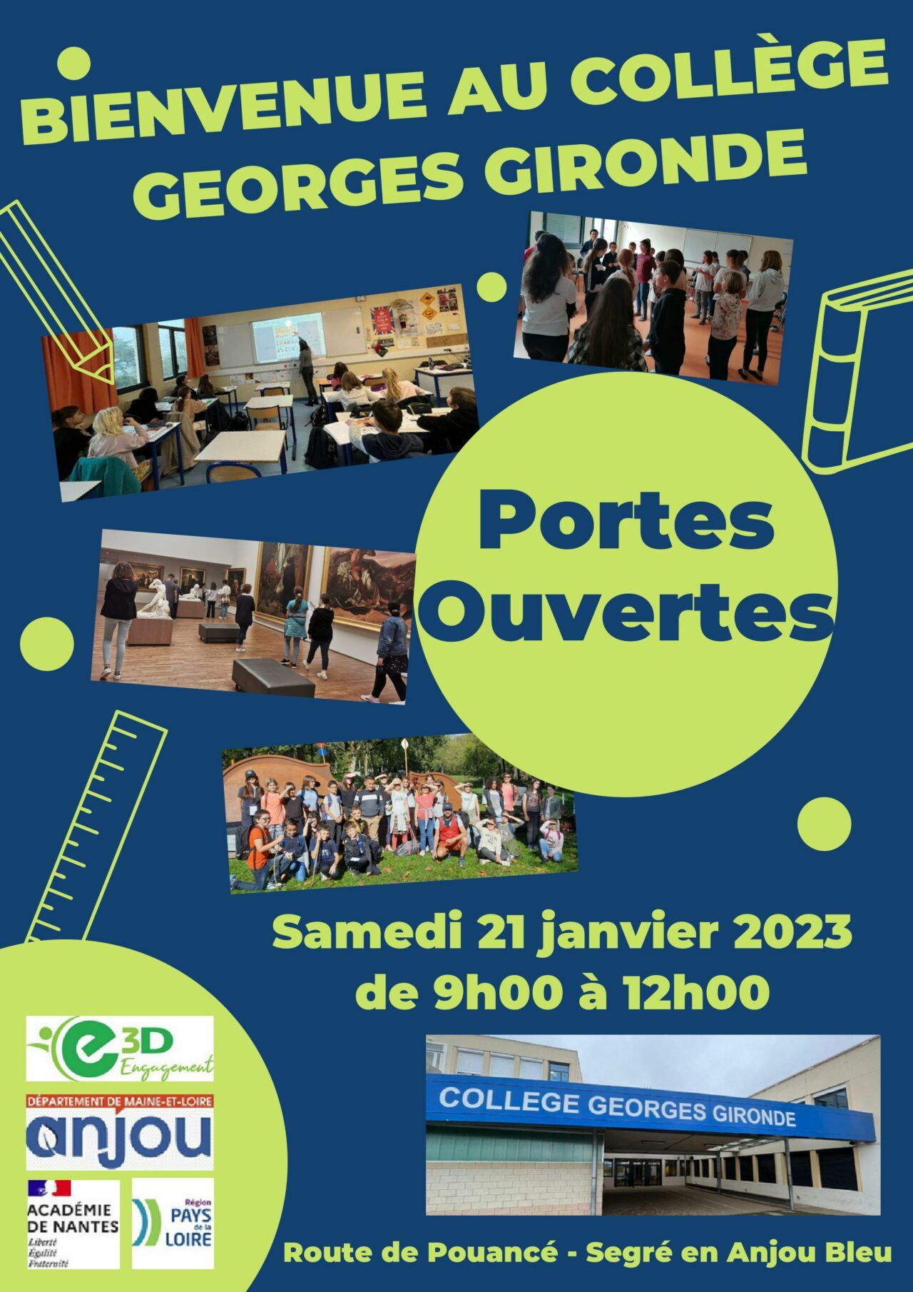 Portes Ouvertes Coll Ge Georges Gironde